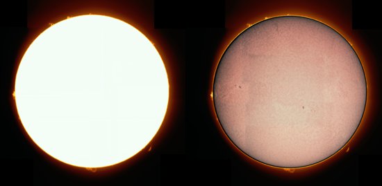 zu weiteren H-Alpha Aufnahmnen der Sonne