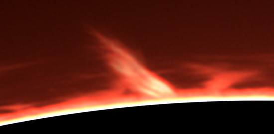 zu weiteren H-Alpha Aufnahmnen der Sonne